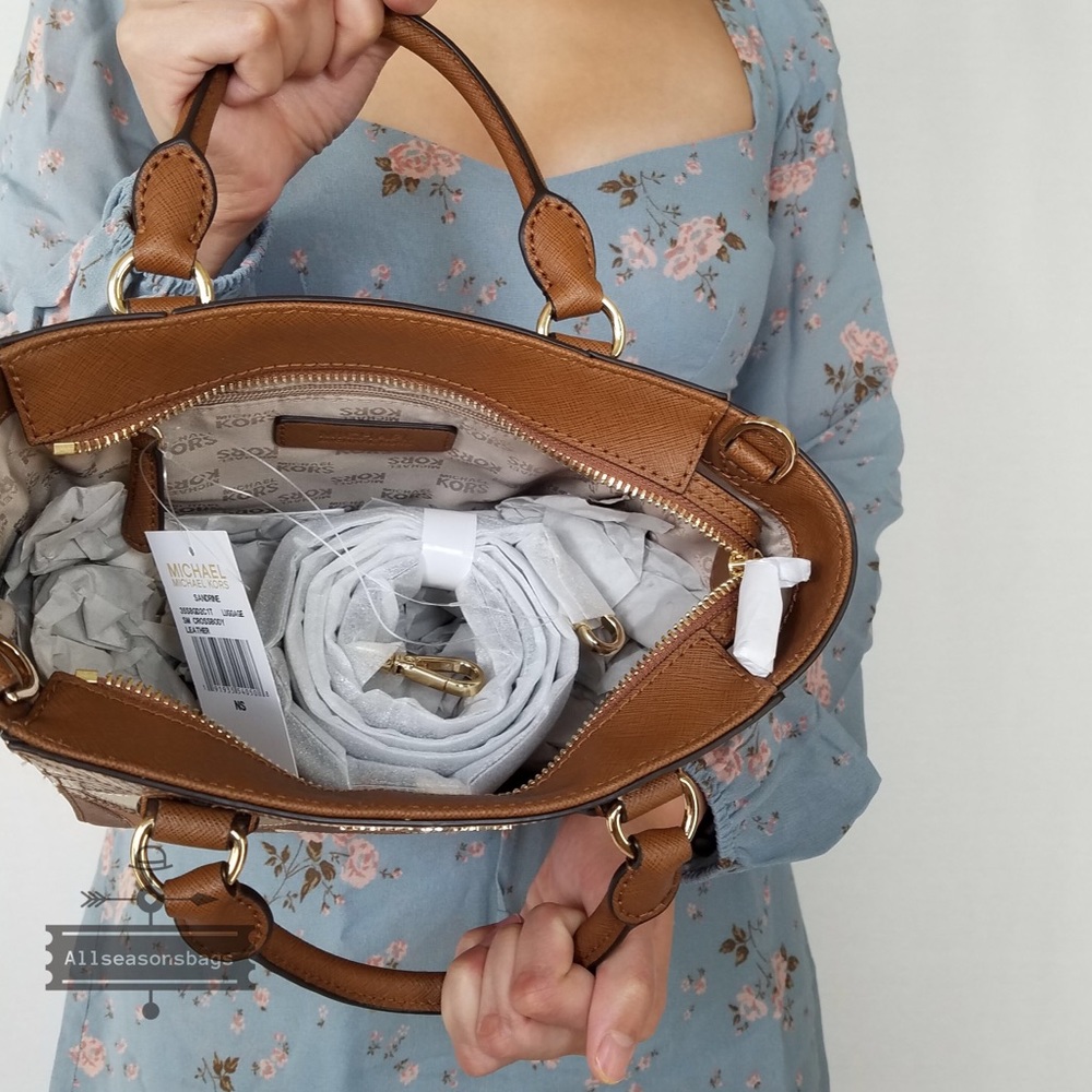 Michael Kors Sandrine Xs Satchel crossbody luggage - Picture 5 of 6